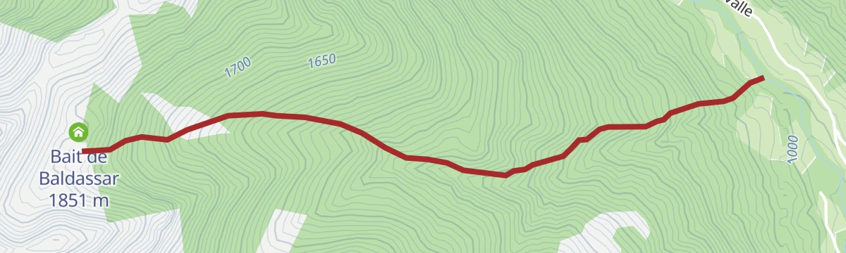 Route map: Rio Roldone H1